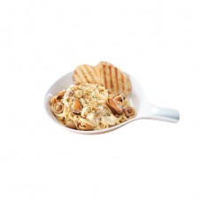 New Zealand and mushroom pasta by Contis